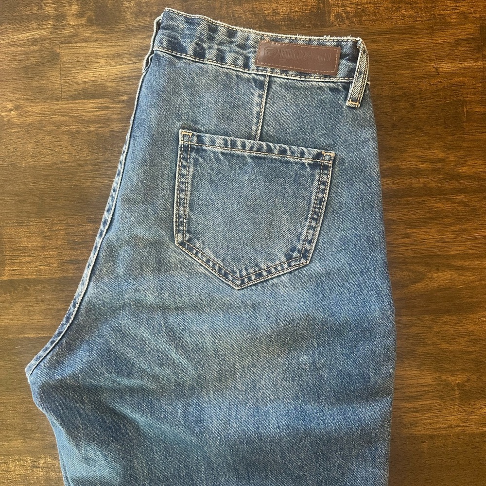 Rock & Roll Denim Wide Leg Jeans